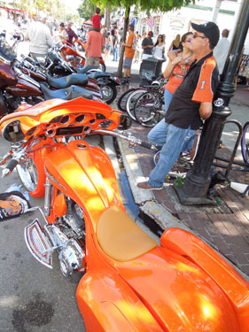 Poker Run 2012 photo - Duval Street, Key West